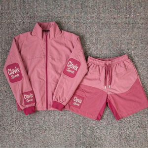 Wholesale Windbreaker Set Men Women <b>Lightweight</b> Waterproof <b>Jacket</b> Pants Tracksuit <b>Running</b> Training Sports Windbreaker - Product Image 6