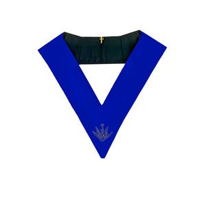 Collar de Electricista de la Logia Azul de los Masones, Bordado Personalizado, Insignia Ceremonial - Product Image 1