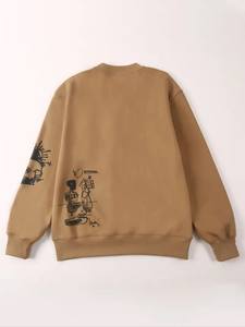 Sudaderas Transpirables 100% Algodón Ecológicas con Servicio OEM para Hombre, Cuello Redondo, Impresión por Sublimación, Otoño - Product Image 3