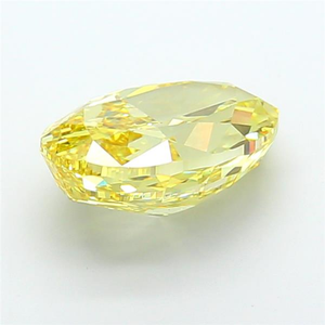 Diamant de laboratoire CVD certifié, jaune intense et vif, taille ovale, pierre précieuse lâche pour les chefs-d'œuvre de joaillerie haut de gamme - Product Image 4