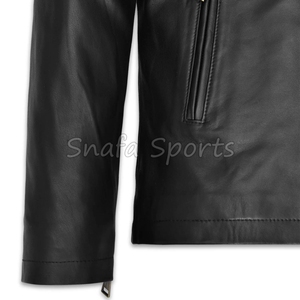 Nueva Chaqueta de Cuero Genuino de Oveja para Mujer, Producto de Invierno, Chaquetas de Cuero de Piel de Oveja Auténtica de Alta Calidad - Product Image 4