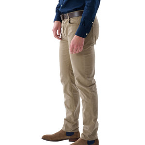 Pantalones Chinos Casuales y Elegantes para Hombre, Corte Recto, Cintura Media, Lona Ligera, Transpirable, Moderno, Ajuste Delgado, Cómodo - Product Image 2