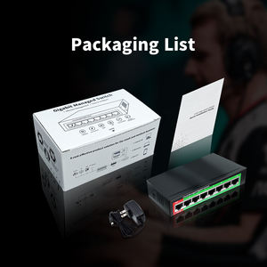 Commutateur Gigabit 8 ports 10/100/1000 Mbps géré par le cloud OEM/ODM avec gestion par application/WEB, prise en charge PoE, VLAN/QoS, modèle <span class=keywords><strong>GS108</strong></span> - Product Image 6