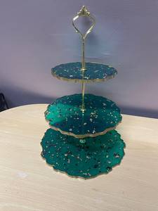 Soporte para Pastel de Resina Ecológico de 2 Piezas, Apto para Lavavajillas - Product Image 6