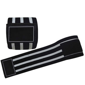 New Arrival Heavy-Duty Non-Slip Neoprene <b>Knee</b> Wraps Customizable Wholesale Powerlifting <b>Exercise</b> Weightlifting Support - Product Image 6