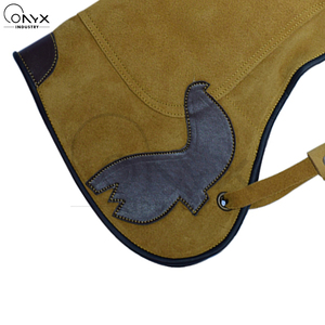 Gants de fauconnerie en daim souple à manches longues, protège-mains respirants et résistants aux morsures pour l'entraînement des aigles et la manipulation des animaux - Product Image 6