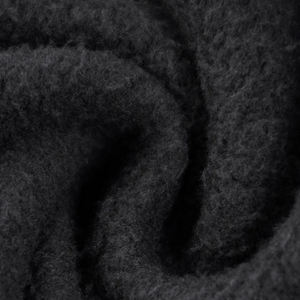 Sudadera con Capucha para Hombre, Negra, Oversize, de Felpa de Algodón, con Efecto Desgastado y Salpicaduras de Pintura, Estilo Urbano, con Logotipo Personalizado - Product Image 6