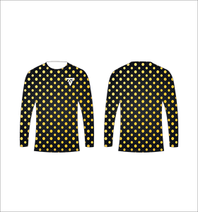 เสื้อยืดแขนยาวลายพรางสีฟ้าสำหรับผู้ชาย ลายเรขาคณิตสีเขียวอมฟ้า เสื้อยืดคอกลมลำลอง สตรีทแวร์ เสื้อสำหรับออกกำลังกายและเล่นกีฬา - Product Image 3