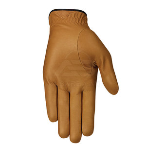 Gants de golf en cuir de qualité supérieure, prix d'usine, logo personnalisé, cuir de mouton. - Product Image 6