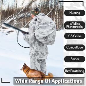 Ensemble veste et pantalon de chasse camouflage de haute qualité, vêtements d'aventure en plein air, fournisseur en gros - Product Image 5