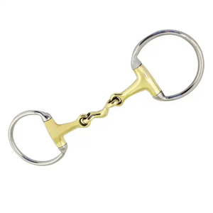 บิตม้าสแตนเลสคุณภาพสูงขายดีที่สุด บิตม้าแบบกำหนดเอง OEM ทนทาน บิตม้าแบบปากแตก ห่วงใหญ่ แบบสั่งทำ - Product Image 6