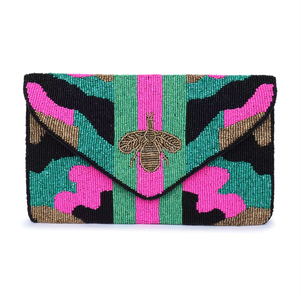 Mini Bolsos De Mujer hechos a mano de diseñador recién llegados, bolsos de mano con cuentas coloridas y monederos cruzados, moda personalizada al por mayor - Product Image 1