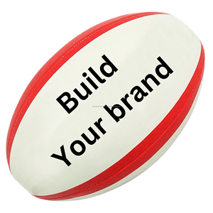 100% Balones de Rugby de PVC impresos personalizados Diseño a medida Globos de Rugby promocionales Promociones de Rugby - Product Image 5