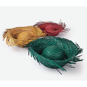 Sombrero Mexicano Unisex de Paja Natural para Adultos, con Logotipo Personalizado, Venta al Por Mayor, para Playa, Fiesta, Verano, Viajes - Product Image 3