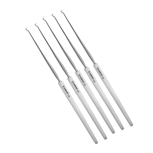 Premium Quality 5 Pcs Set Gillies Skin Hook Micro Surgery Plastic surgery German Stainless Steel Manual Surgical <b>Instruments</b> CE - Product Image 1