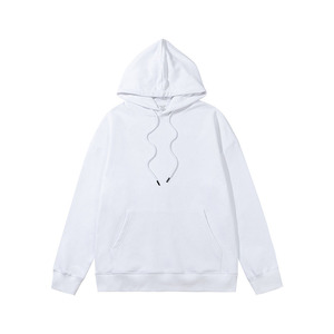 Sudadera con Capucha Negra de Color Sólido para Hombre, Ropa Deportiva Informal, Proveedor de Ropa Personalizada - Product Image 2