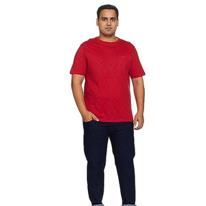 Camisetas para Hombre al Por Mayor, Camisetas con Logotipo Personalizado, Camisetas con Cuello Redondo, Diseño Naranja y Negro AI-TS-02 - Product Image 3