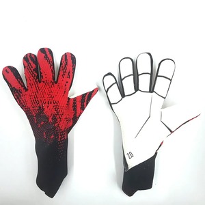 Gants de football professionnels de dernière génération pour gardiens de but, vente en gros, saison hivernale, cuir et latex avec protection des doigts - Product Image 1