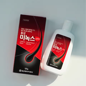 แชมพูดงซุง ฟาร์มาซูติคอล มินอกซ์ 120 กรัม น้ำยาปลูกผม คาเฟอีน ไบโอติน สูตร 2-IN-1 กลิ่นสมุนไพร สำหรับผมเสีย - Product Image 3