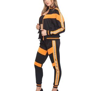 <b>Tracksuits</b> For Women custom 100% Nylon Windbreaker Girls <b>Velour</b> Fleece Designer Women <b>Tracksuit</b> Custom Logo Women <b>Tracksuit</b> - Product Image 1
