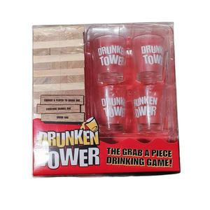 Juego de Copas de Vino <span class=keywords><strong>Jenga</strong></span>, Bloques de Construcción de Madera, Juego de Beber <span class=keywords><strong>Jenga</strong></span>, Juego de Bar, Bloques de Construcción <span class=keywords><strong>Jenga</strong></span> - Product Image 3