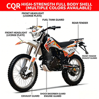 Kit de carénage complet haute qualité le plus vendu avec autocollants pour moto tout-terrain Zongshen CQR 250