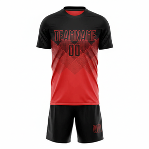 Tenues de football haut de gamme pour hommes |   Uniformes personnalisés sublimés à manches courtes 100% polyester séchage rapide 2026 - Product Image 5