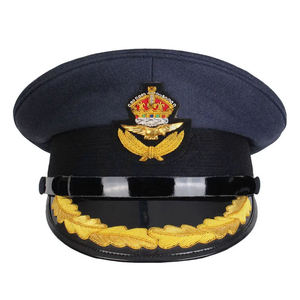 Chapeau tactique pour homme adulte à large bord avec badge brodé en bullion, 100% coton, couleur personnalisée, casquette uniforme pour homme - Product Image 2