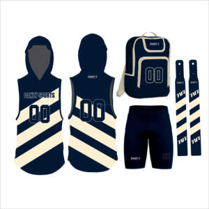 ชุดฝึกซ้อมฟุตบอลแบบอเมริกัน 7v7 สำหรับผู้ใหญ่ ชุดรัดกล้ามเนื้อ พิมพ์ลายดิจิทัลตามสั่ง เสื้อ 7 ตัว ระบายอากาศได้ดี ไซส์ใหญ่ แห้งเร็ว - Product Image 1