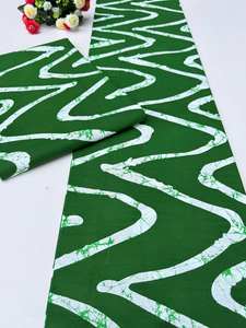 Export Quality African Wax Print Fabric 100 Percent Cotton for Island Women Dresses by Hitjem Export Company Manufacturer - Product Image 3