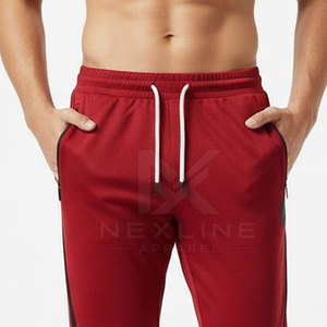 Premium <b>Men</b> Track <b>Pants</b> Moisture Wicking Material Flexible Movement Workout Gym <b>Running</b> Sports Wear - Product Image 5