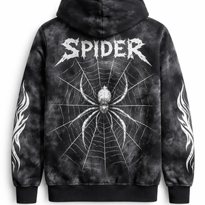 Wholesale Custom <b>Lightweight</b> Breathable 100% Cotton Spider <b>Hoodie</b> with Drawstring-Factory Direct Supplier for Bulk Orders - Product Image 2