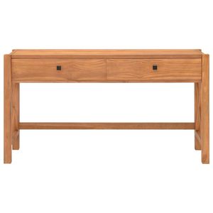 Mesa Consola de Madera Contrachapada de Teca de 55.1 X 15.7 X 29.5 Pulgadas, Elegante Mesa Consola de 55.1 X 15.7 X 29.5 Pulgadas - Product Image 3