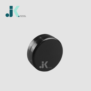 Boîte à comprimés ronde en PP noir de 8 Drams pour herbes, Fabricant Vietnamien, Qualité Supérieure M0320 - Product Image 2