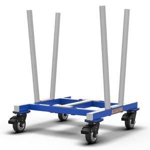 AUSAVINA V- CART flexible structure to suit storing and transporting both large and small stone slabs. - Product Image 6