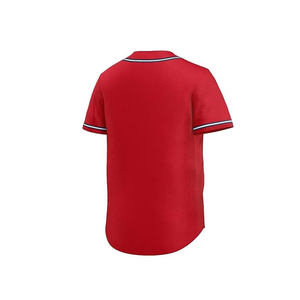 เสื้อเบสบอลแขนสั้นพิมพ์โลโก้ตามสั่ง คุณภาพระดับมืออาชีพ คุณภาพดีเยี่ยม สำหรับขายออนไลน์ - Product Image 3