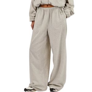 Women Full <b>Zip</b> Stand Collar Tracksuit Set Loose Straight Leg <b>Trousers</b> Drawstring Waist Two Piece Casual Streetwear Lounge Outfit - Product Image 5