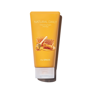 Mousse nettoyante quotidienne bio The Saem au miel, ingrédients naturels pour une peau éclatante - Product Image 1