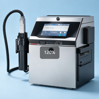 Imprimante jet d'encre industrielle CIJ RX2 H reconditionnée pour le codage par lots, la date d'expiration et les codes-barres des emballages