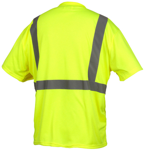 Polo à manches longues réfléchissant de sécurité pour homme, en polyester OEM, imperméable, à séchage rapide, avec logo personnalisé lumineux à LED, idéal pour le travail, collection 2023 - Product Image 4