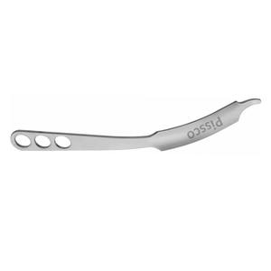 Retractor de cadera Hohmann MIOS tipo palanca ósea, curvo, 300 mm (11.34 pulgadas), punta roma, ancho de punta 6.2 mm, ancho de mandíbula 28 mm, marca Pissco - Product Image 6