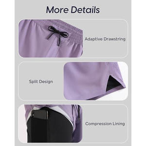 Shorts de jogging décontractés pour hommes avec logo personnalisé par sublimation, écologiques, avec logo imprimé, vente en gros de shorts en mesh pour hommes - Product Image 3