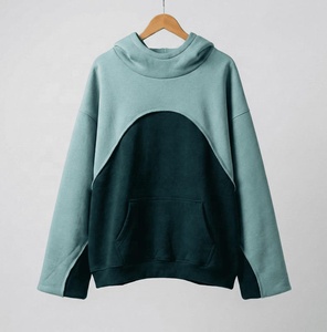 Sweat à capuche zippé pour homme, conception OEM 2026, 100 % coton molletonné, impression numérique unie, robuste, hiver - Product Image 3