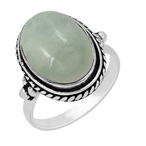 Bague Gourik vintage ovale en améthyste, argent sterling 925, style bohème du Sud-Ouest, pierre précieuse naturelle violette, bagues statement pour femmes, bijoux - Product Image 4