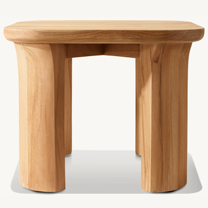 Mesa de Centro de Madera de Teca Ecológica y Duradera, Hecha a Medida, para Sala de Estar, Diseño Moderno, Acabado Liso - Product Image 1