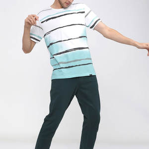 Camisetas de Hombre de Alta Calidad para Uso Casual, Ligeras, de Color Sólido, en Venta, con Logotipo Personalizado a Precio Económico - Product Image 5