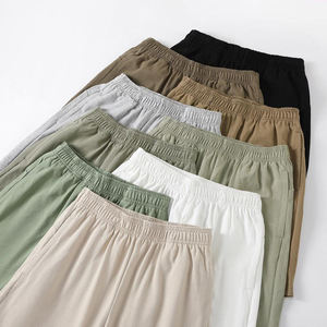 Shorts décontractés pour hommes en coton, tissu doux et confortable, à porter tous les jours en été - Product Image 2