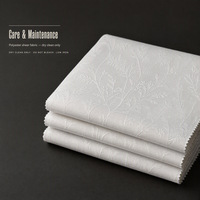 Tissu de rideau jacquard transparent 100% polyester extra large 280cm 320cm 340cm, tissu filtrant la lumière pour rideaux de fenêtre