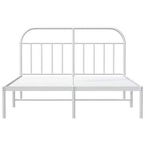 Base de Cama Doble de Acero con Recubrimiento en Polvo Blanco, Categoría de Productos de Camas Metálicas - Product Image 6