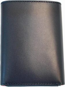 Genuine Trifold Leather <b>Wallet</b> High Quality Men New Arrival Customizable Multiple Card Slots OEM Polyester Lining <b>RFID</b> <b>Blocking</b> - Product Image 6